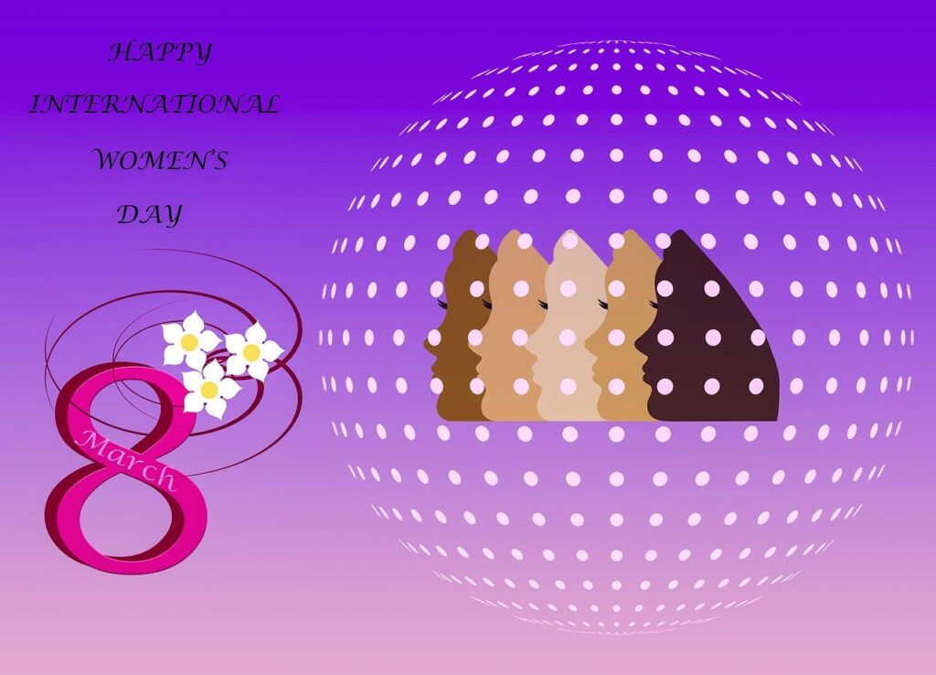 women, women's day, international woman's day, equality, international, face, globe, awareness, poster, power